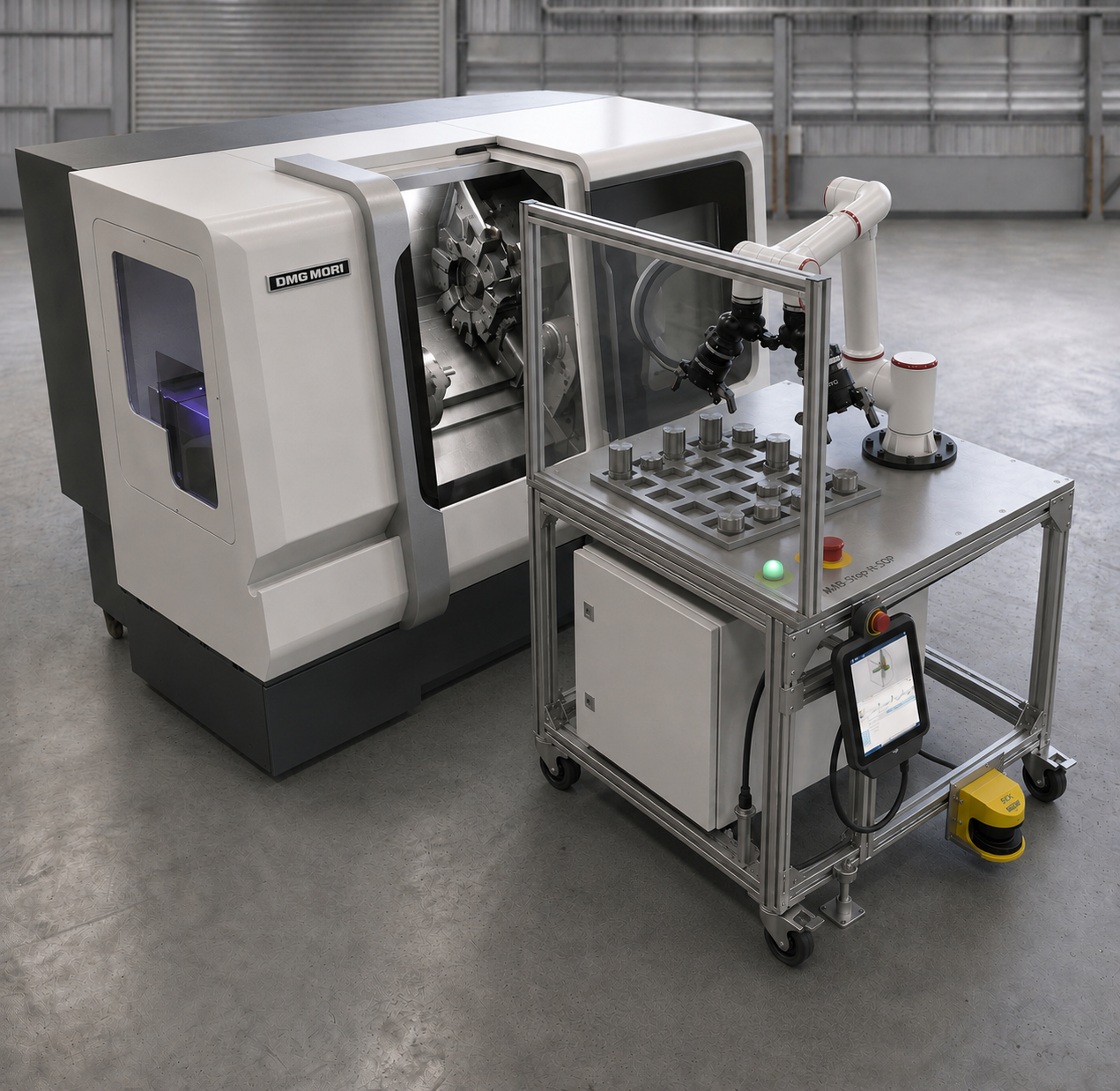 MAB-TENDING — chargement robotisé CNC